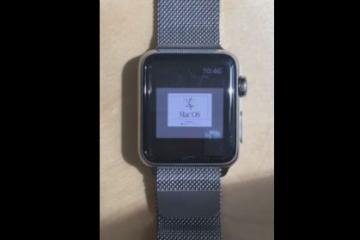 Mac OS 7.5.5 on Apple Watch