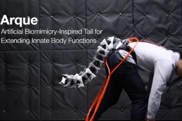 Arque: Robotic Tail That Helps Your Balance