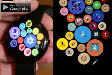 Bubble Widgets for Android Wear