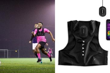 C CATAPULT PLAYR GPS Vest Soccer Tracker