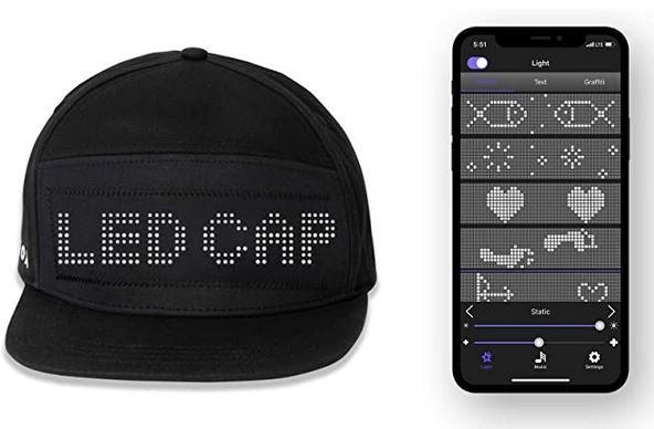 CHEMION Bluetooth LED Hat