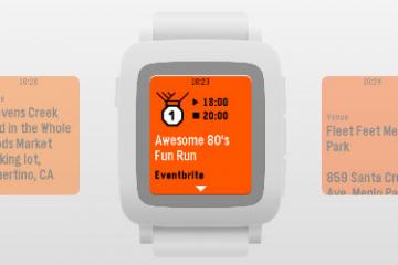 Eventbrite for Pebble Time