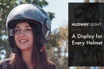 HUDWAY Sight: HUD for Every Helmet