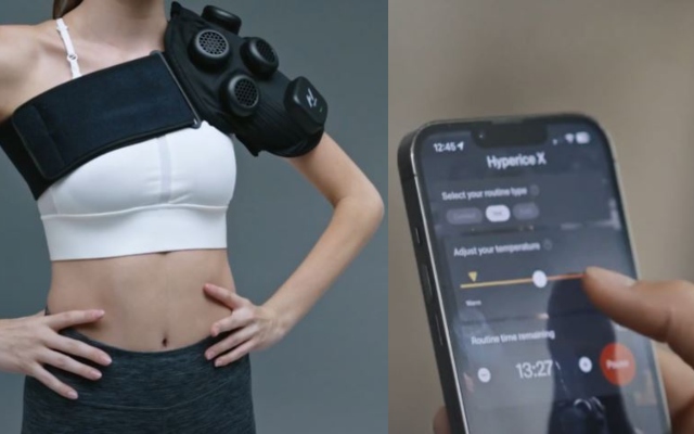 Hyperice X Shoulder App Connected Hot & Cold Therapy Device