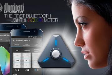 Illuminati Wireless Wearable Light & Color Meter