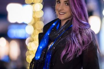 IllumiScarf LED Constellation Scarf