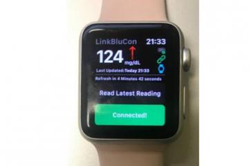 NightRider BluCon Enables Continuous Glucose Monitoring on Apple Watch