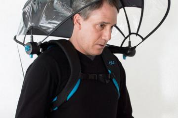 Nubrella Hands-free Wearable Umbrella