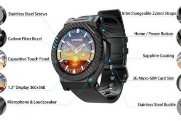 Omate Rise: Standalone Android Smartwatch