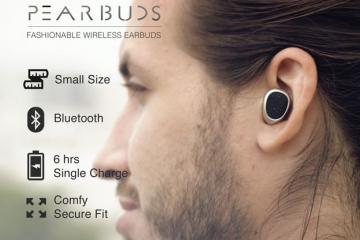 Pearbuds: World’s Smallest Stereo Cordless Earbuds?