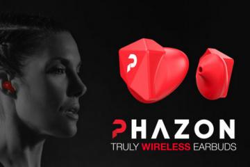 Phazon Wireless Earbuds Stay Put