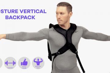 Posture Vertical Backpack Improves Your Posture