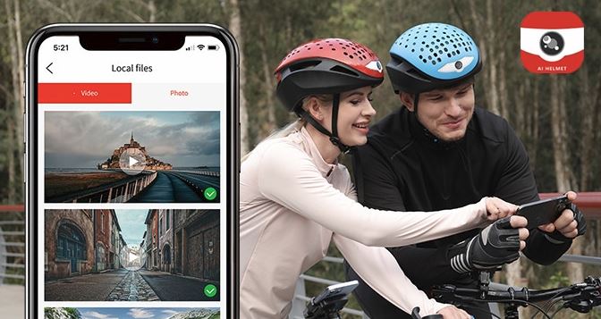 Relee M1 AI Sports Helmet