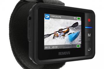 REMOVU R1+: Wearable WiFi Viewer + Remote for GoPro