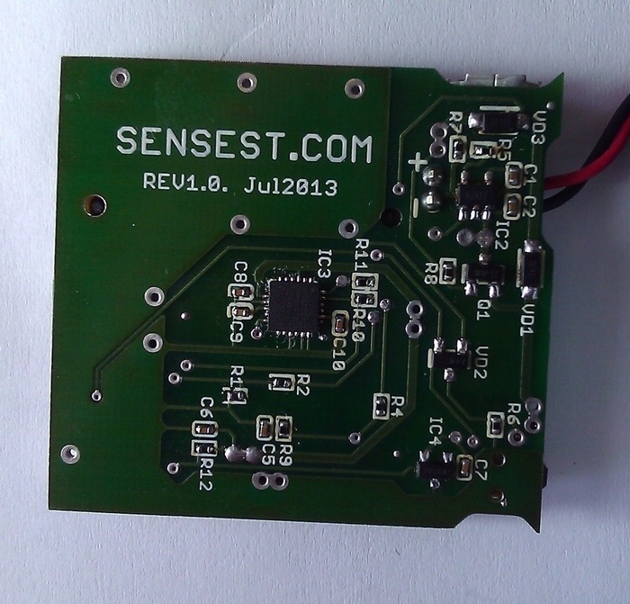 Sensest: Wearble Wireless Motion Sensor