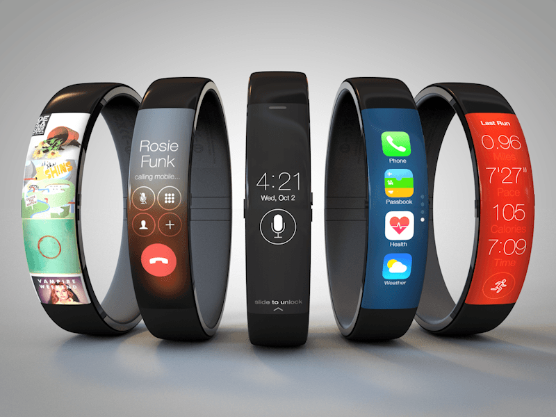 Fitness Band Like iWatch Concept